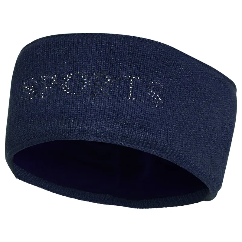 Schockemohle Style New Glossy Headband - Blue Nights
