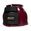 Gallop Double Taped PVC Ribbed Over Reach Boots - Burgundy