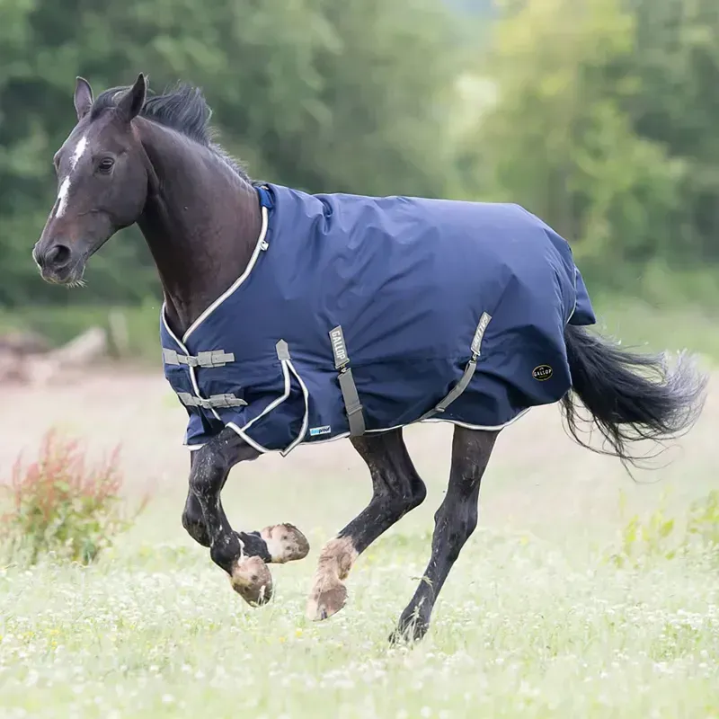 Gallop Trojan Duraproof 300g Turnout Rug - Navy