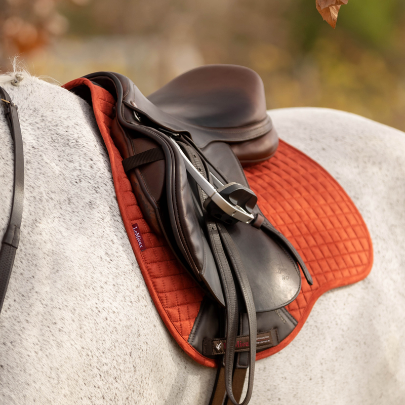 LeMieux Suede GP Square - Sienna-2