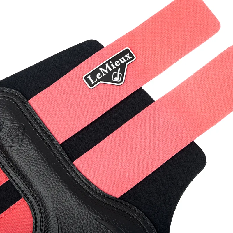 LeMieux Grafter Brushing Boot - Papaya-1