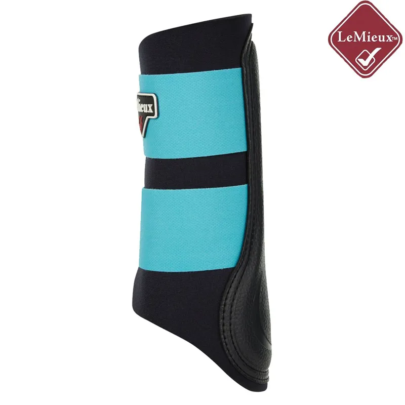 LeMieux Grafter Brushing Boot - Azure-2