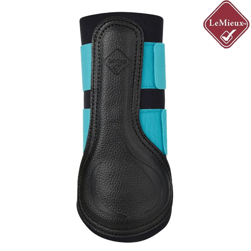 LeMieux Grafter Brushing Boot - Azure-3