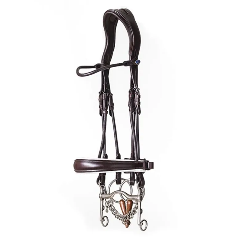 PS Of Sweden Grand Prix Double Bridle - Brown