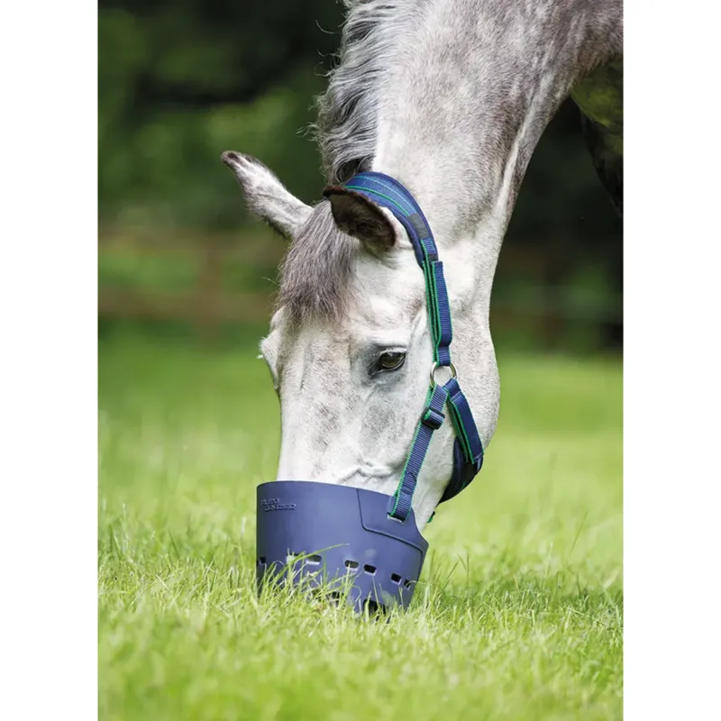 Shires Flexi Grazer Muzzle - Navy