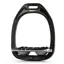 Flex-On Green Composite Stirrups - Inclined Ultra Grip - Black/Grey/Grey