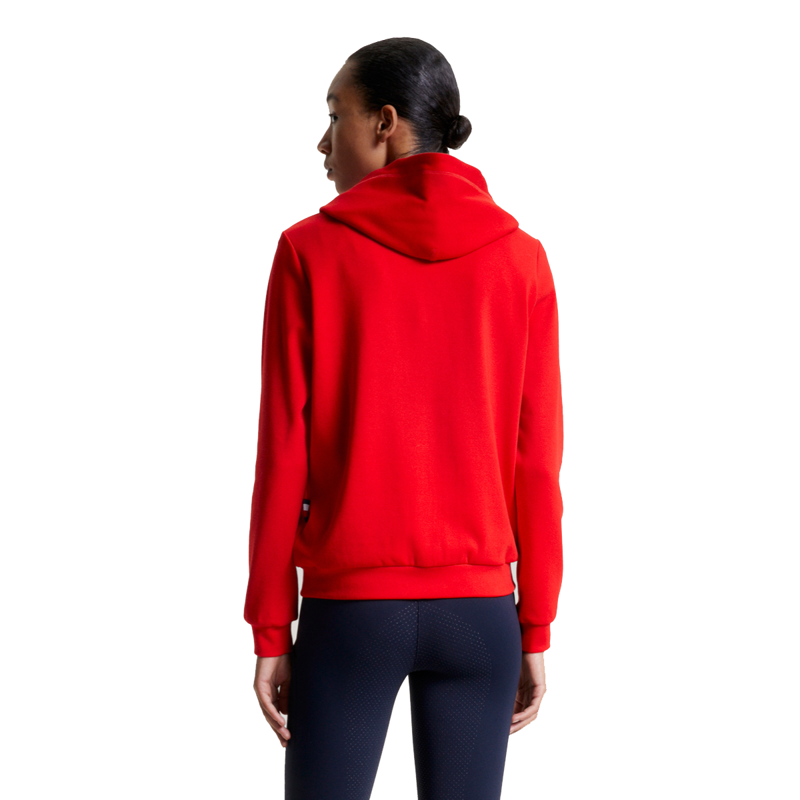 Tommy Hilfiger Women's Greenwich Graphic Hoodie - Fierce Red-1