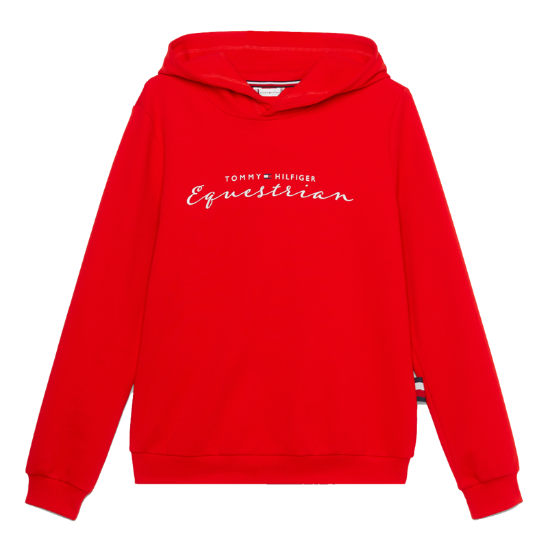 Tommy Hilfiger Women's Greenwich Graphic Hoodie - Fierce Red-2
