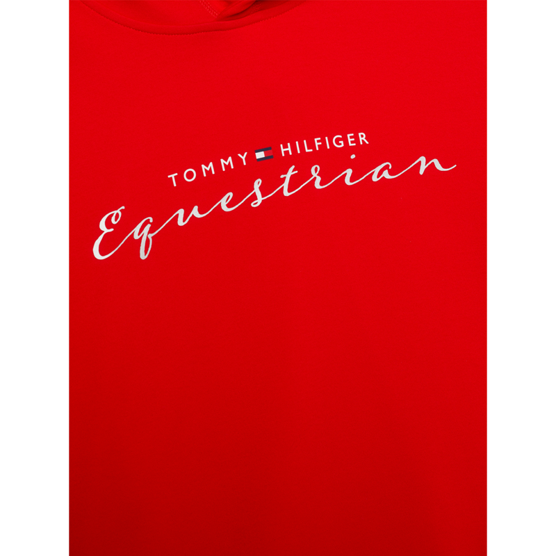 Tommy Hilfiger Women's Greenwich Graphic Hoodie - Fierce Red-6