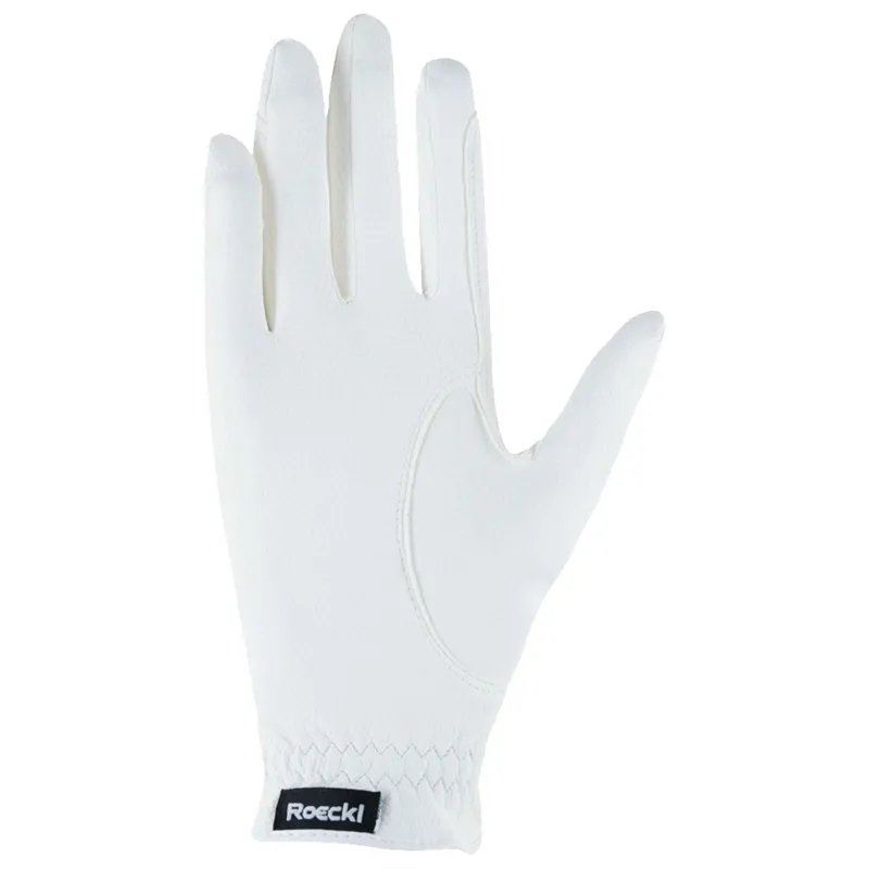 Roeckl Grip Pro Gloves - White-1