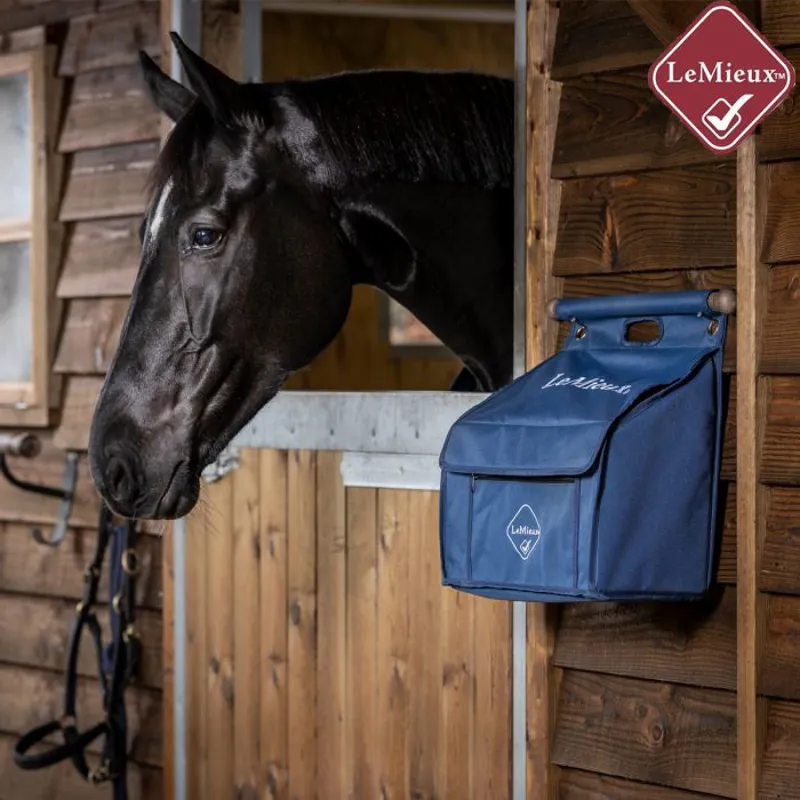 LeMieux Grooming Bag with Bar - Navy-1