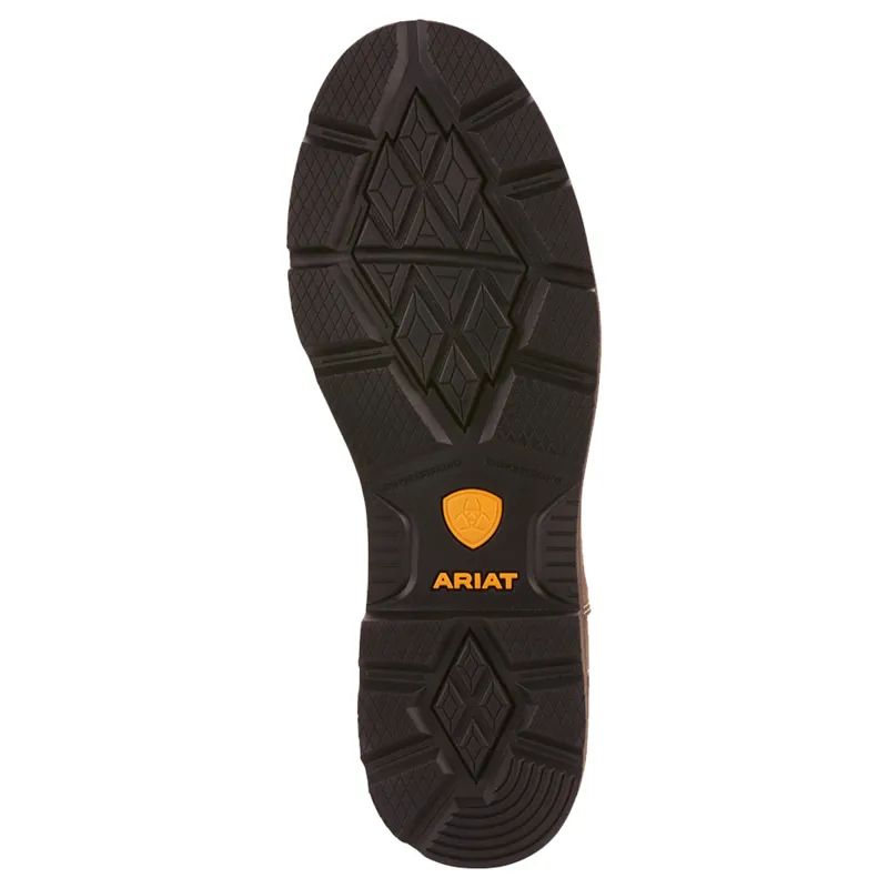 Ariat Mens Groundbreaker Chelsea Waterproof Steel Toe Work Boot - Brown-3