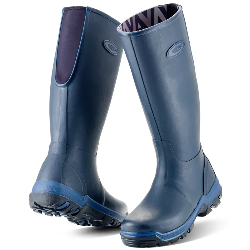 Grubs Rainline Welly Boot - Navy