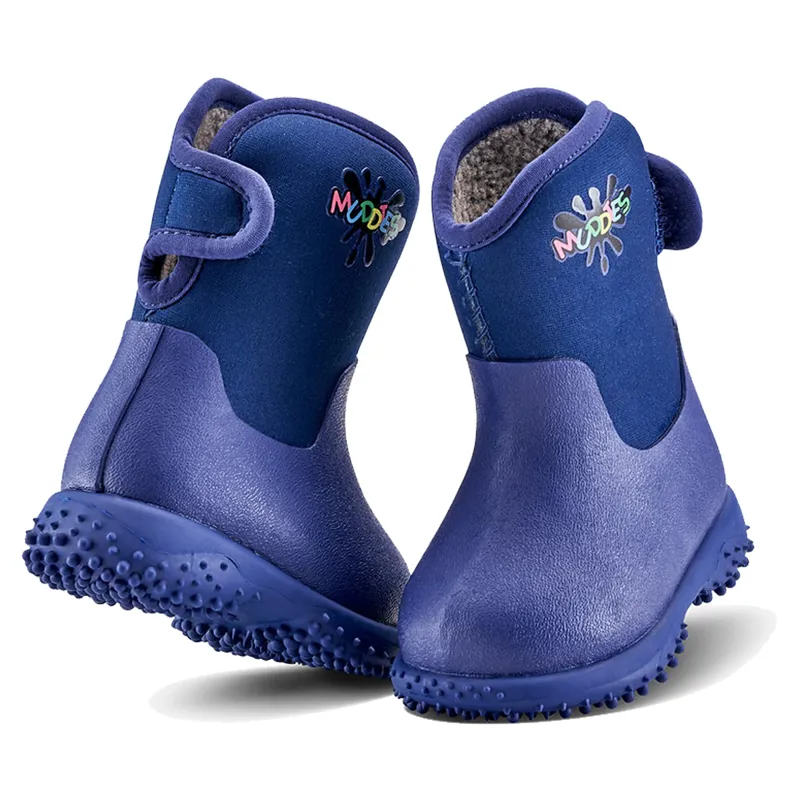Grubs Muddies Puddle Wellies - Bellweather Blue