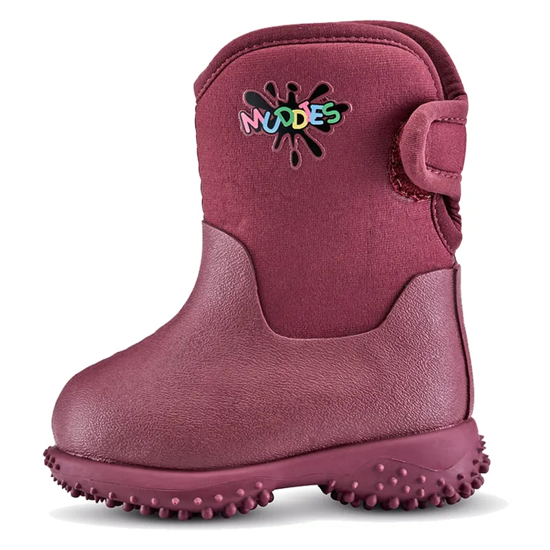Grubs Muddies Puddle Wellies - Tawny Red-1