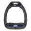 Flex-On Safe-On Inclined Ultra-Grip Stirrups - Grey/Black/Navy
