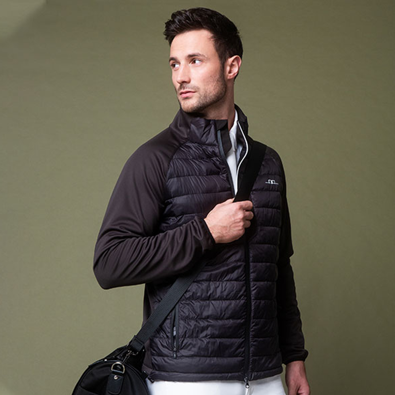 Horseware AA Platinum Gubbio Men's Padded Fleece - Black-2