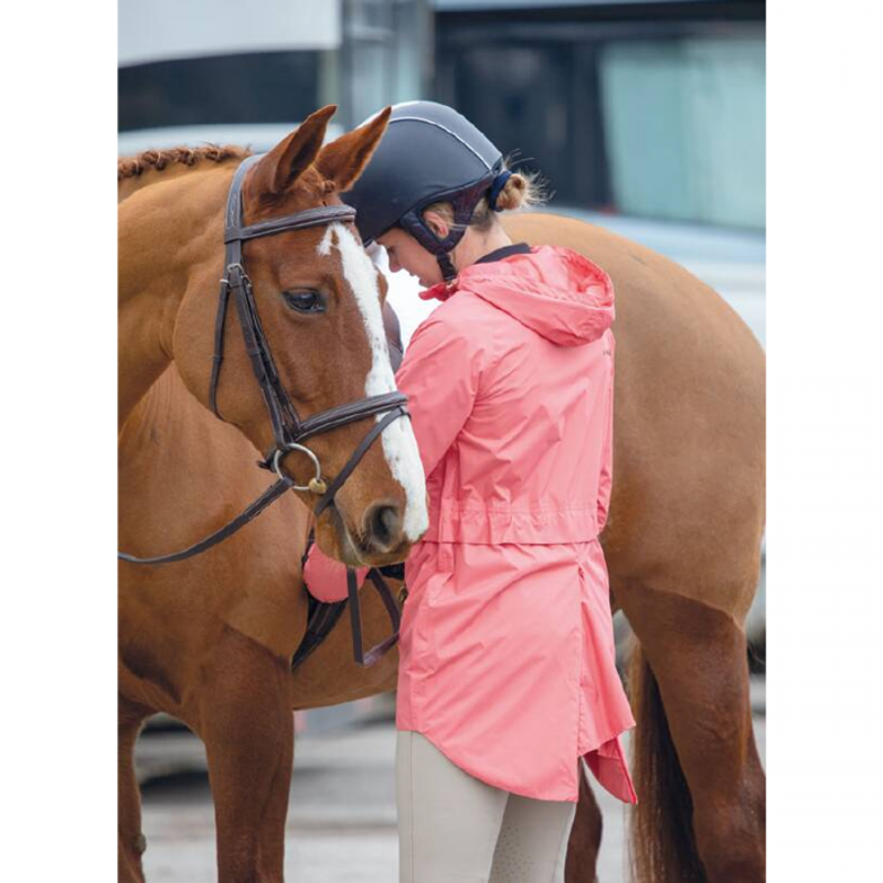 Aubrion Hackney Rain Jacket - Coral-3
