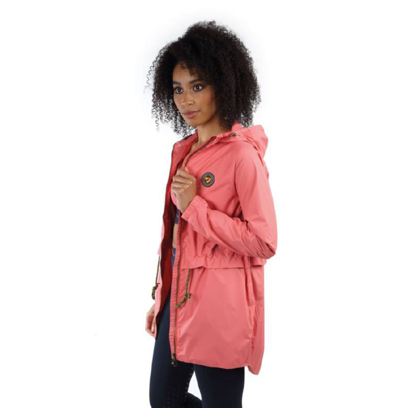 Aubrion Hackney Rain Jacket - Coral-1