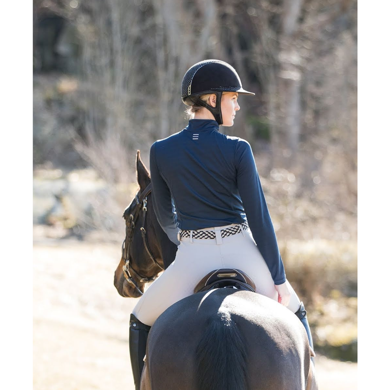 Stierna Halo 2.0 Long Sleeve Base Layer - Dark Navy-2