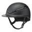 Charles Owen Halo Luxe Riding Hat - Black Matte/Black Gloss