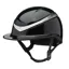 Charles Owen Halo Luxe Gloss Riding Hat - Black/Platinum