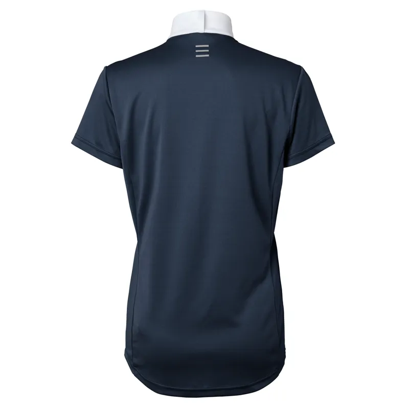 Stierna Halo Short Sleeve Top - Dark Navy-1