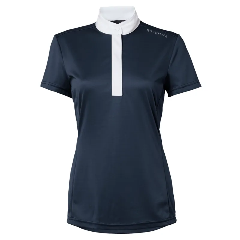 Stierna Halo Short Sleeve Top - Dark Navy