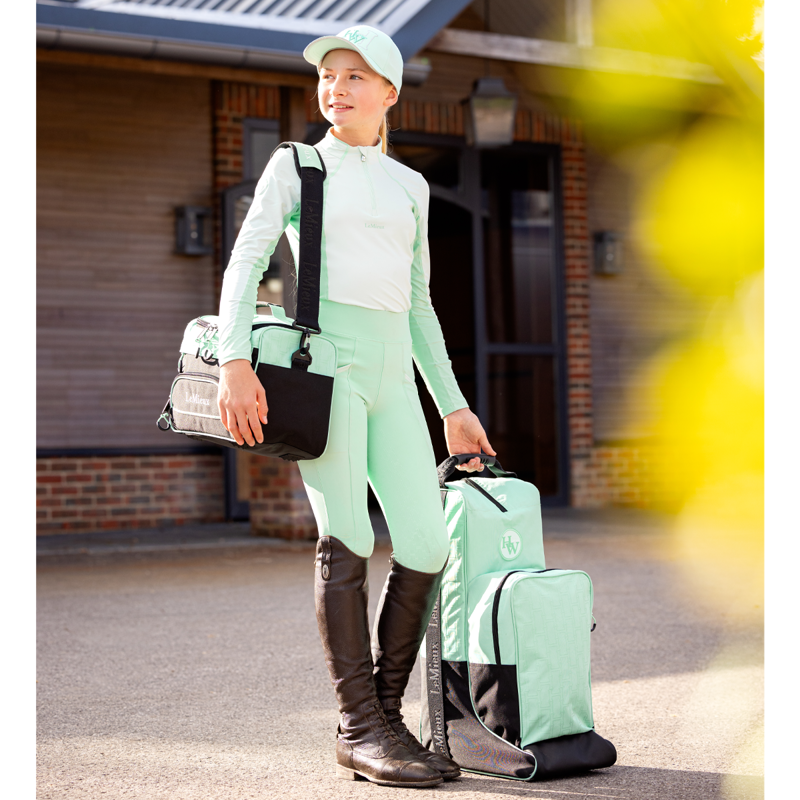 LeMieux Harlow Boot And Hat Bag - Softmint-2