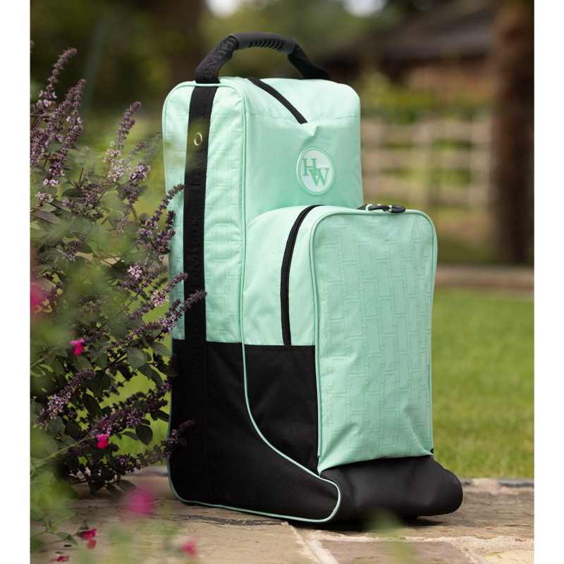 LeMieux Harlow Boot And Hat Bag - Softmint-1