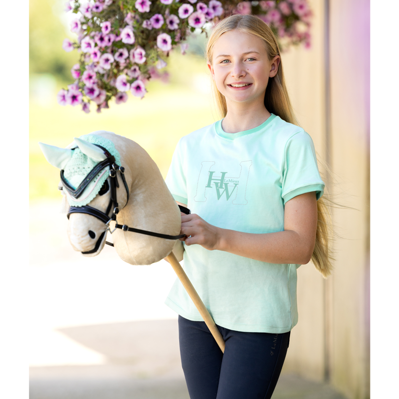 LeMieux Young Rider Harlow T-Shirt - Softmint-3