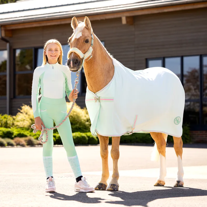 LeMieux Harlow Fleece Rug - Softmint