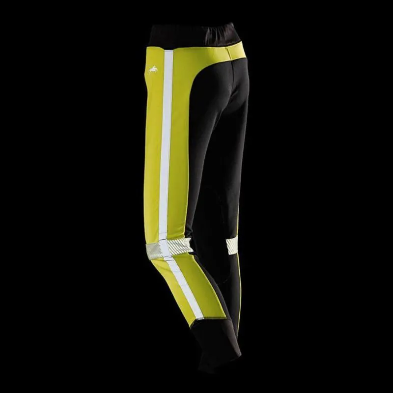 Harry Hall Hi Viz Breeches - Yellow-1