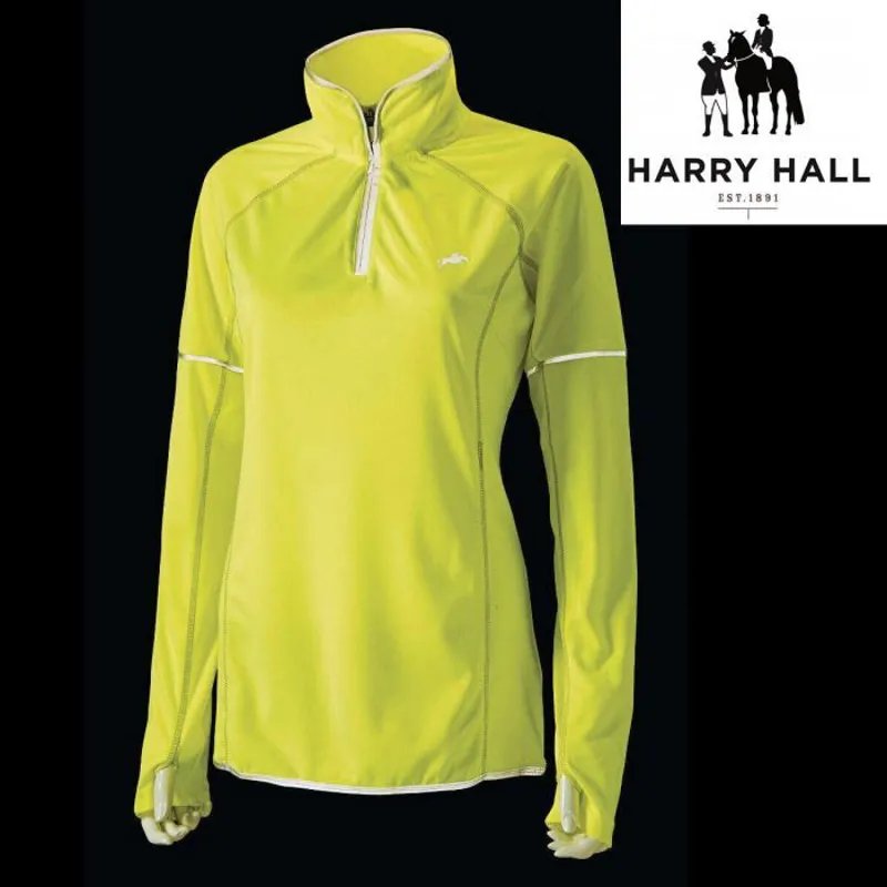 Harry Hall Hi Viz Long Sleeved Top - Yellow