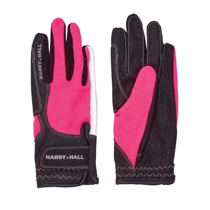 Harry Hall Lockton Gloves - Pink