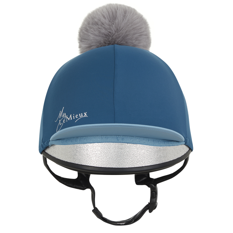 LeMieux Pom Pom Hat Silk - Marine-1