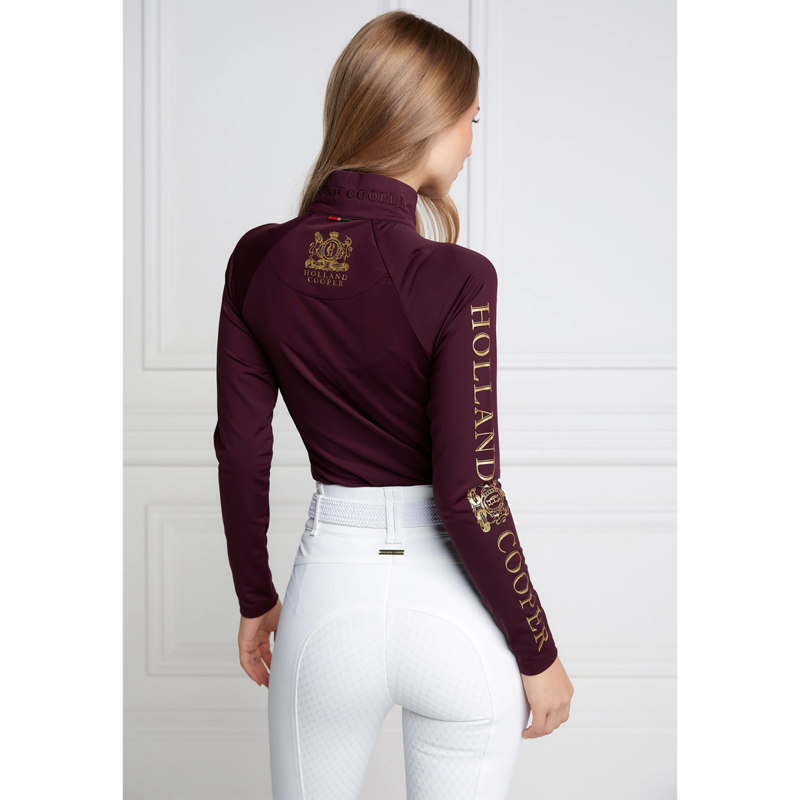 Holland Cooper Base Layer - Mulberry-1