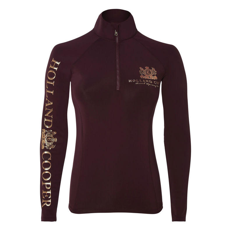 Holland Cooper Base Layer - Mulberry-2