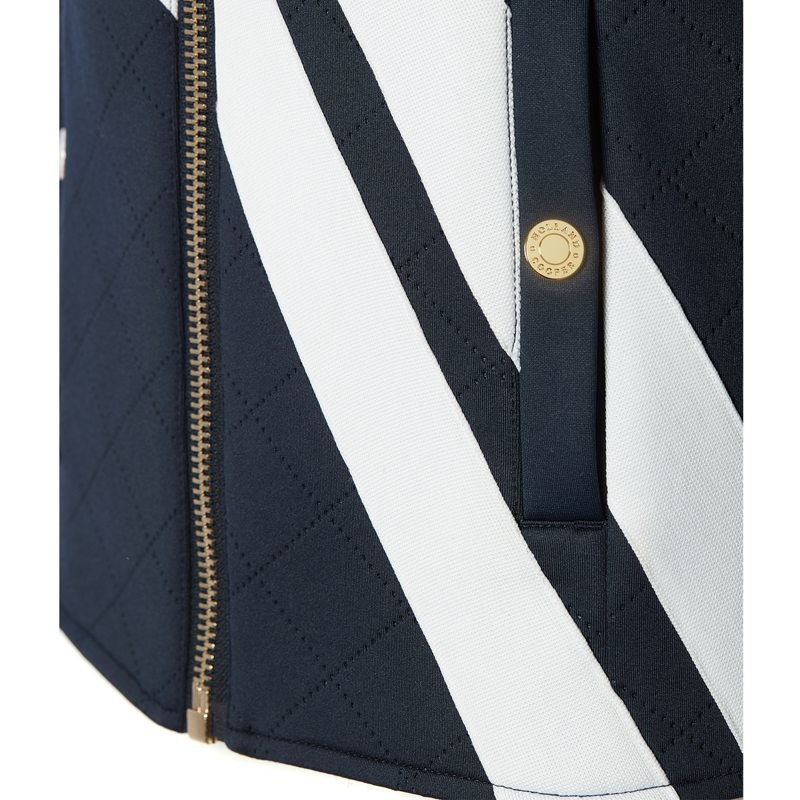 Holland Cooper Coach Jacket - Ink Navy Stripe-5