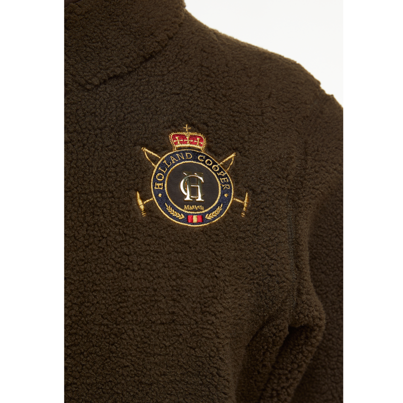 Holland Cooper Country Classic Fleece - Khaki-4