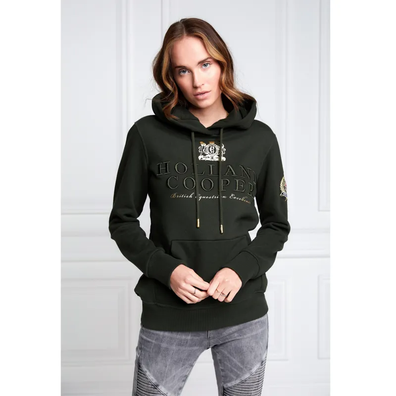 Holland Cooper Heritage Classic Hoodie - Racing Green