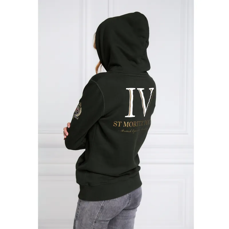 Holland Cooper Heritage Classic Hoodie - Racing Green-3