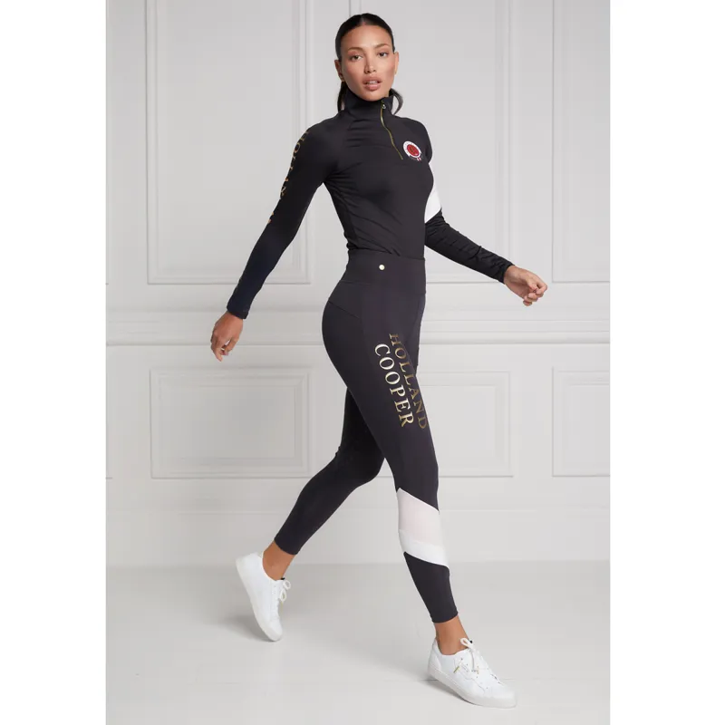 Holland Cooper Heritage Legging - Charcoal-1