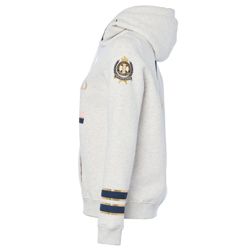 Holland Cooper HC Heritage Hoodie - Ice Grey-3