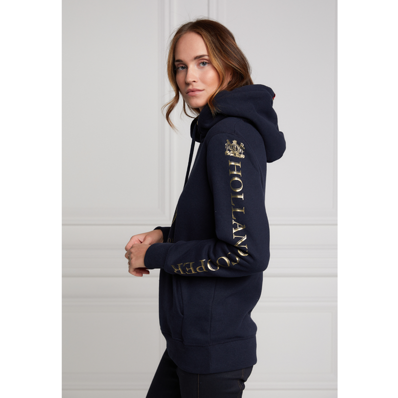 Holland Cooper HC Heritage Hoodie - Ink Navy-2