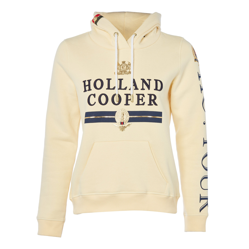 Holland Cooper HC Heritage Hoodie - Lemon-3