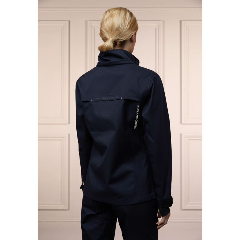 Holland Cooper Riding Shell Jacket - Ink Navy-3
