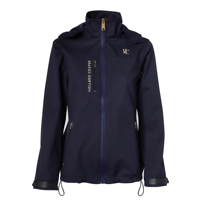 Holland Cooper Riding Shell Jacket - Ink Navy-6