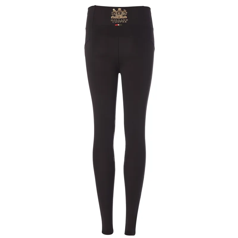 Holland Cooper Sport Legging - Black/Gold-2
