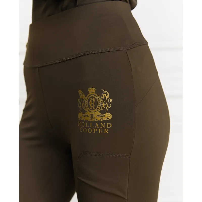 Holland Cooper Sport Legging - Khaki-4